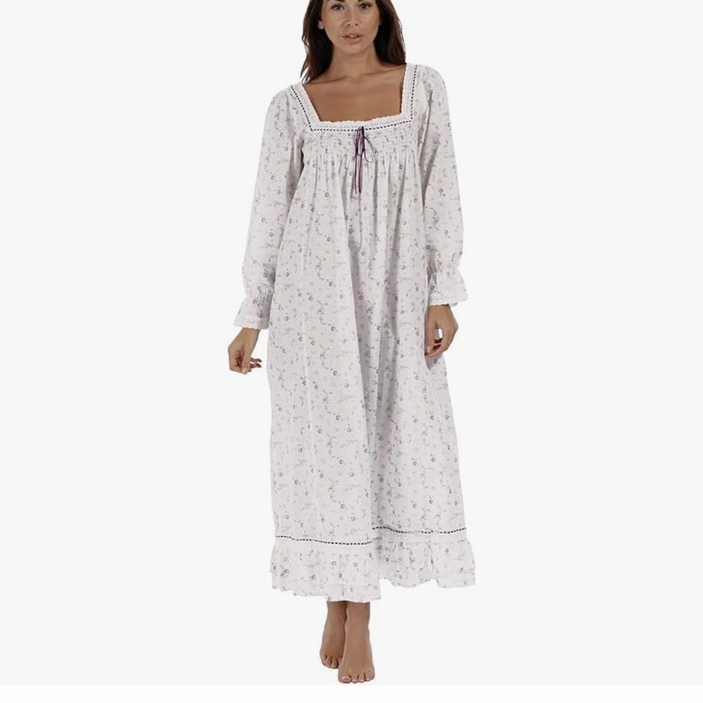 1 for U Womens Nightgowns Cotton -Large